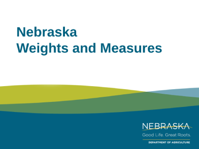 Nebraska Weights & Measures